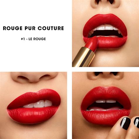 rossetto ysl n 23|Rouge Pur Couture Satin Lipstick Collection .